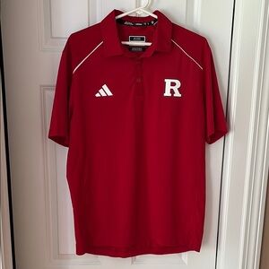 Rutgers Game Day Adidas Men's Polo
